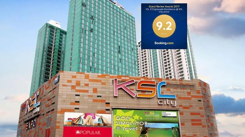 D'Esplanade Residence - Sweet Dreams @ City Mall 0*, Johor Bahru